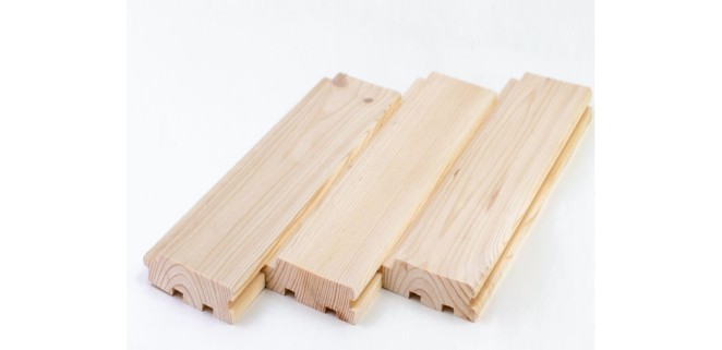 Вагонка двостороння безшовна сосна 14х85х2500-3000 