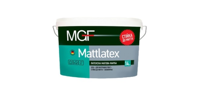 Краска латексная MGF M100 Mattlatex 1,4 кг