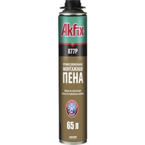 Пена Akfix MEGA 850 мл (65 л) зимняя (профессиональная)