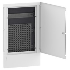 Щит Resi9 MP мультимедийный 3 ряда/36 модулей, врезной, белая дверь