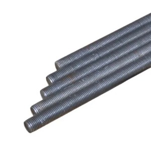 Шпилька різьбова М8, 2 м, клас міцності 5.8, цинк білий