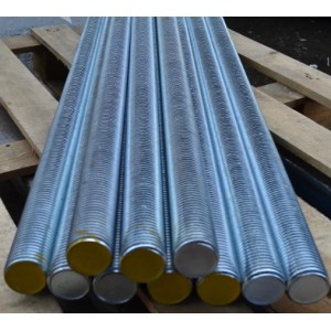 Шпилька різьбова М8, 2 м, клас міцності 5.8, цинк білий