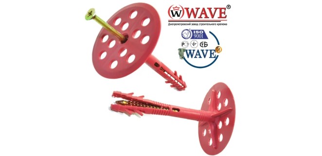 Термодюбель WAVE 10х80 мм (100 шт.)
