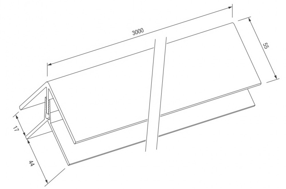 Фасадная панель FS-201 Kerrafront Wood Design VOX